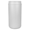 100 oz. HDPE White Canister 120mm Neck (Lid Sold Separately)